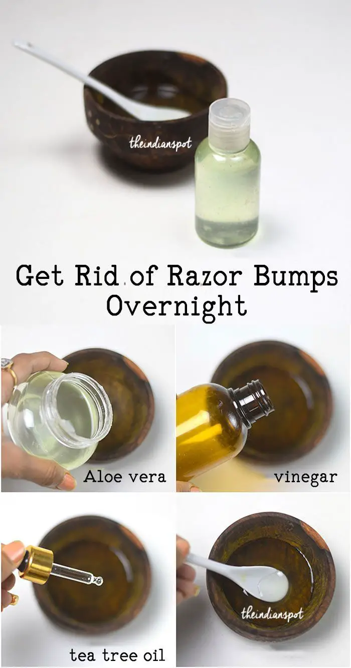 Remedies for Razor Bumps - tea tree oil