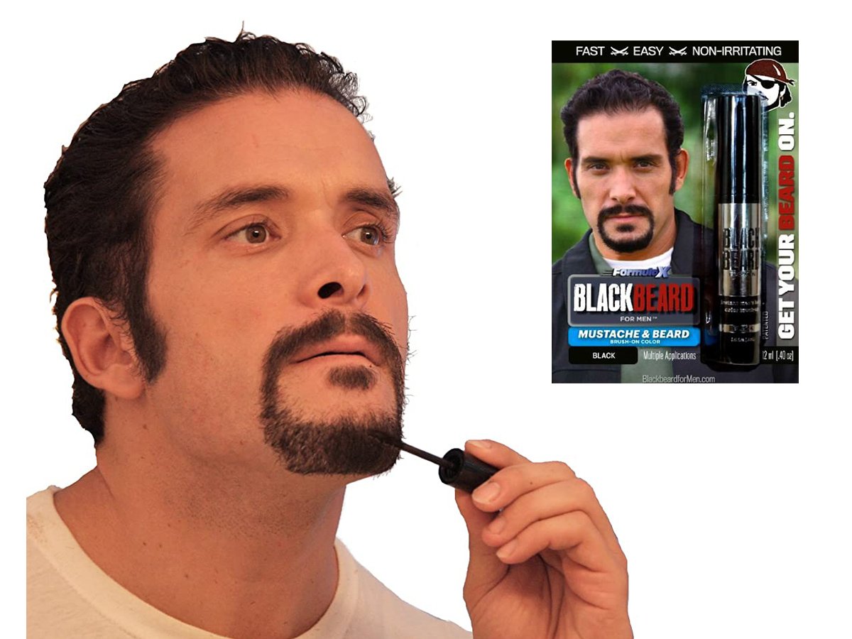 Blackbeard for Men Formula X Review- Temporary Beard Dye