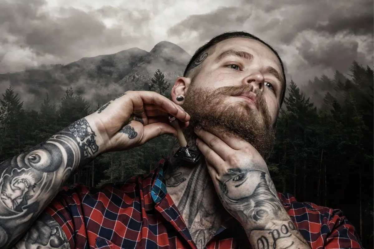Steps to take when shaving over a tattoo
